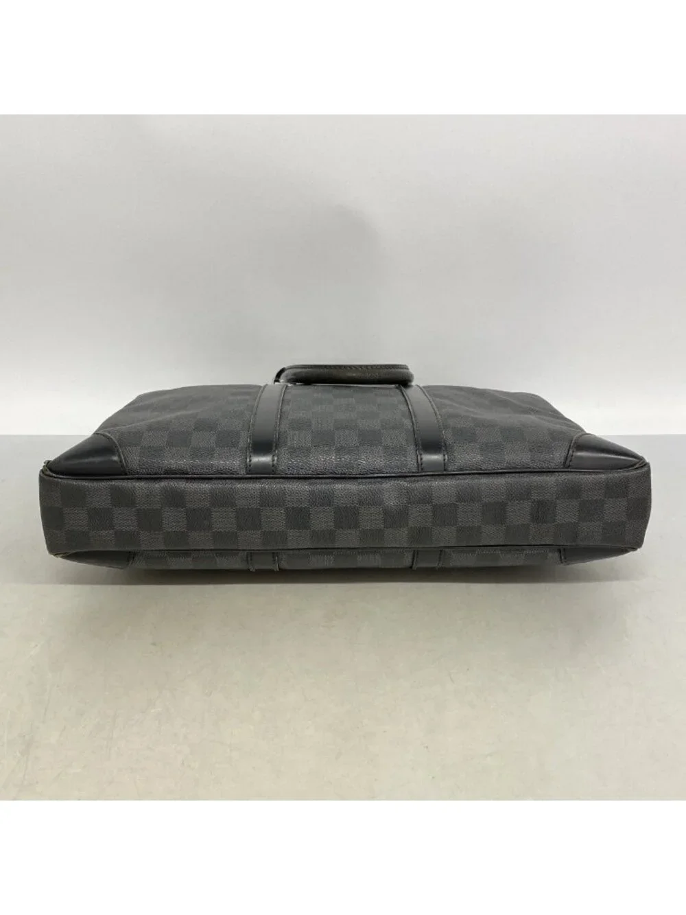 Louis Vuitton Briefcase Damier Graphite Porte Documents Voyage Black Gray